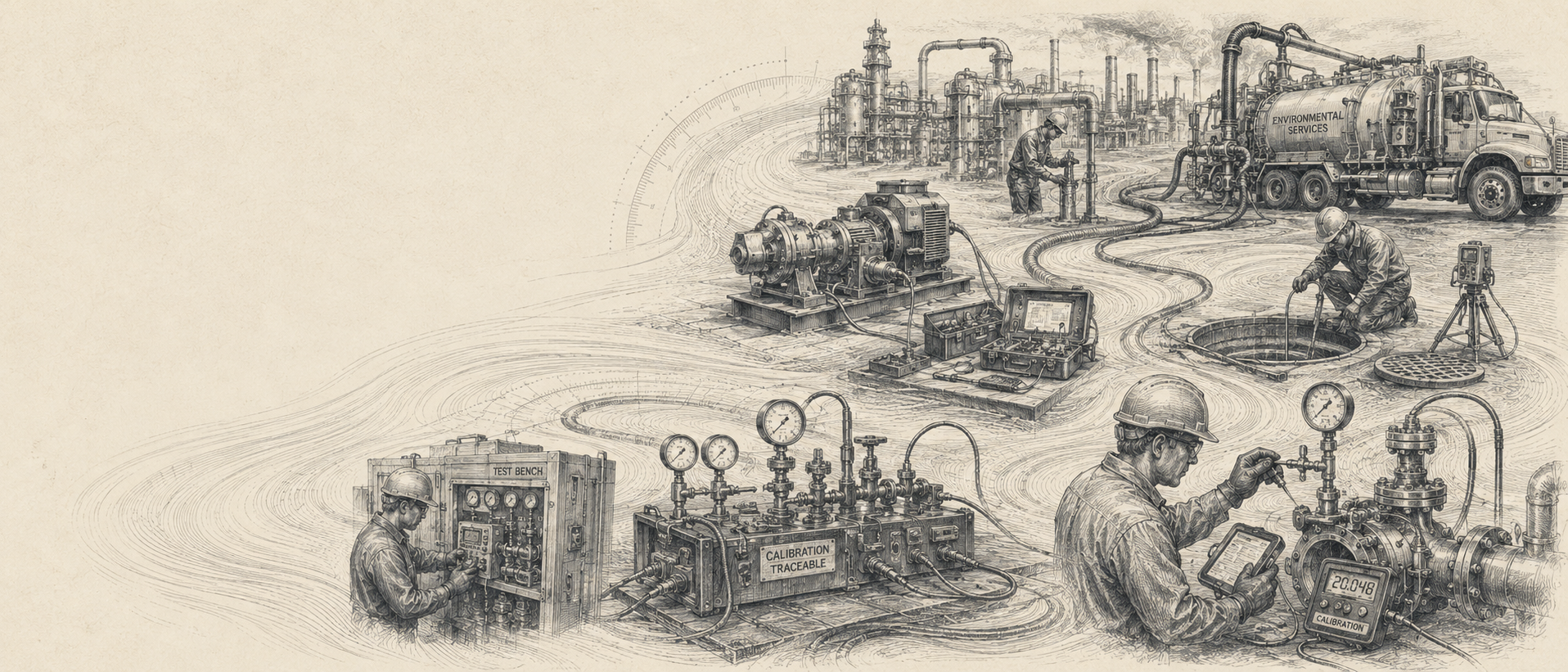 Industrial services engraving